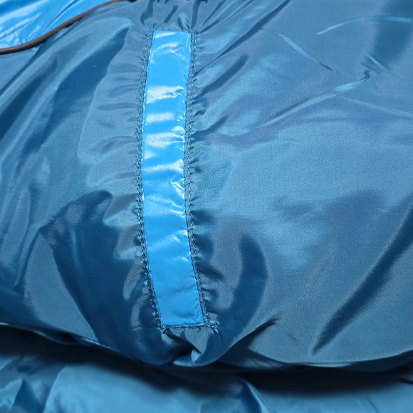Guess | Jackets & Coats | Mens Guess Blue Puffer Jacket With Hood And ...